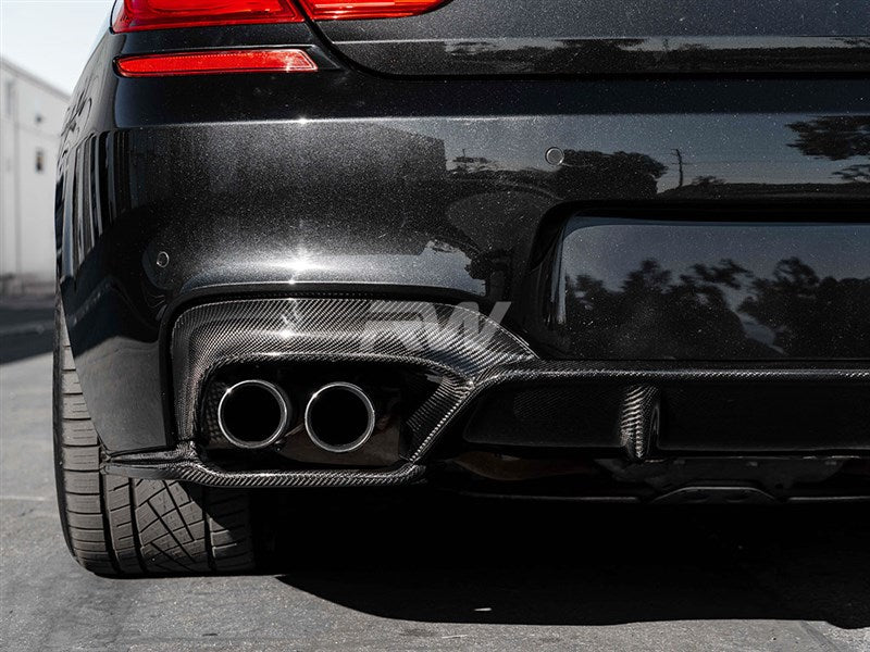 BMW F06 F12 F13 M6 3D Style CF Diffuser