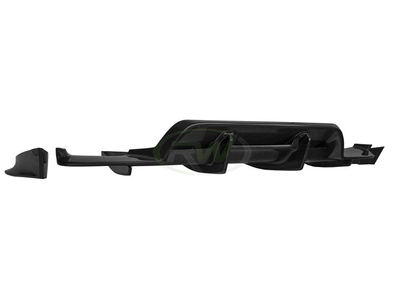 BMW F06 F12 F13 M6 GTX Carbon Fiber Diffuser
