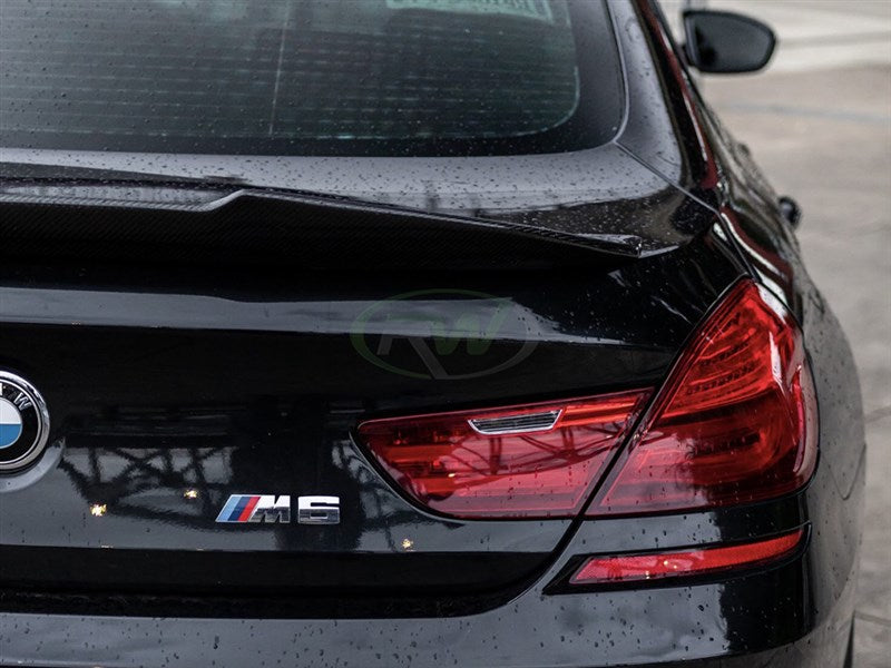 BMW F06 F13 GTX Carbon Fiber Trunk Spoiler