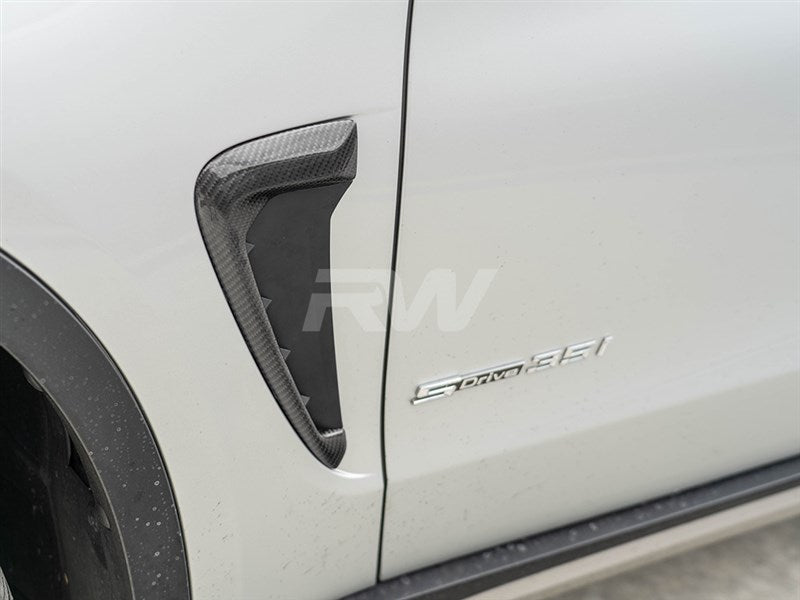 BMW F15 X5 F85 X5M Carbon Fiber Fender Trims