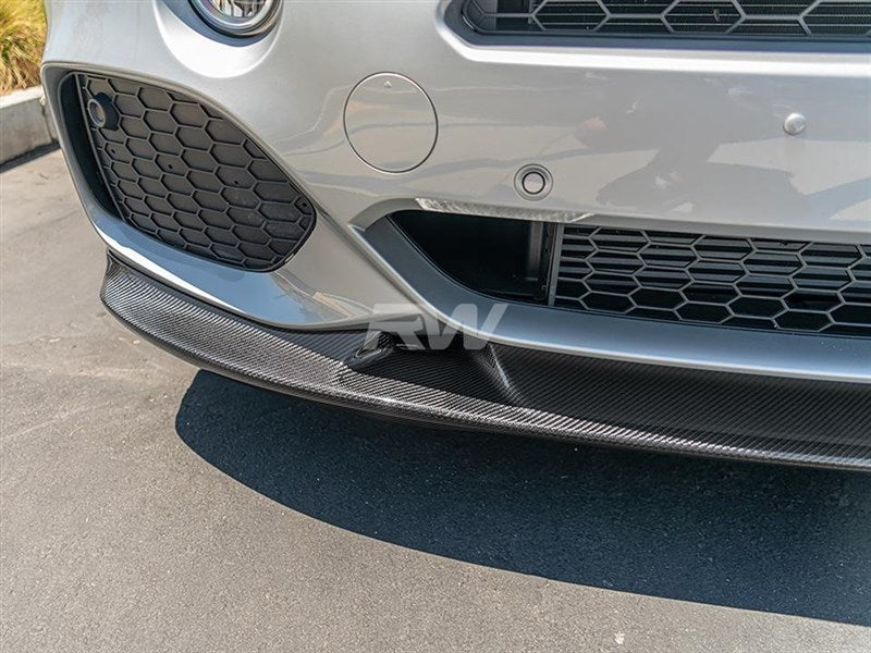 BMW F15 X5 M Sport 3D Style CF Front Lip Spoiler Secondary image