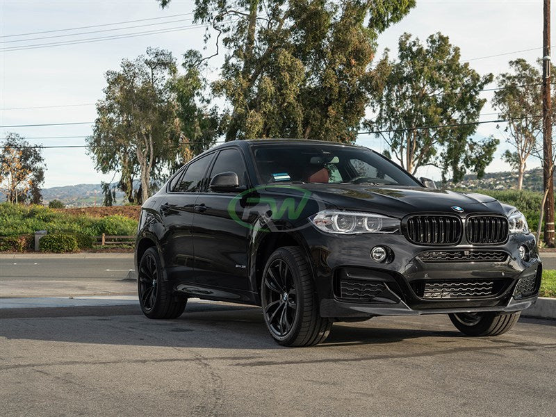 BMW F16 X6 M Sport Carbon Fiber Front Lip