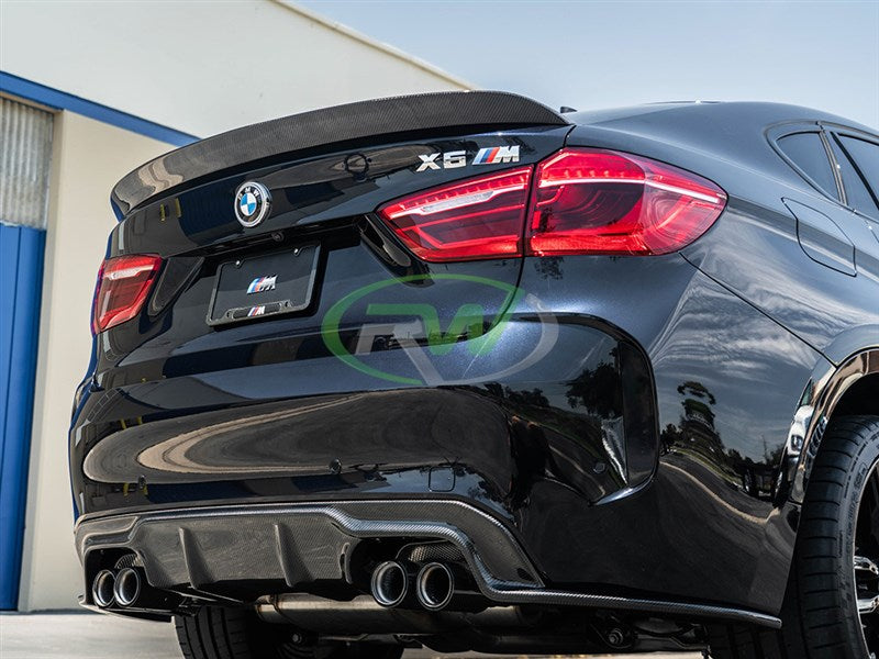 BMW F16 X6 F86 X6M 3D Style CF Trunk Spoiler