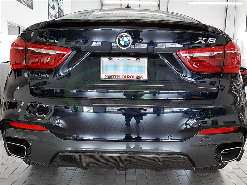 BMW F16 X6 M Sport Carbon Fiber Diffuser