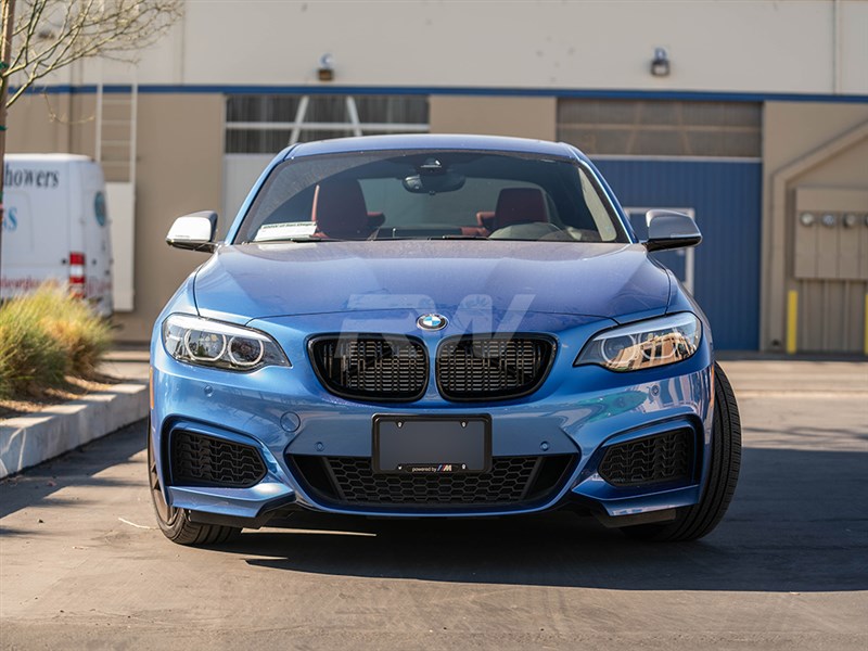 BMW F22 F23 F87 Double Slat Gloss Black Grilles