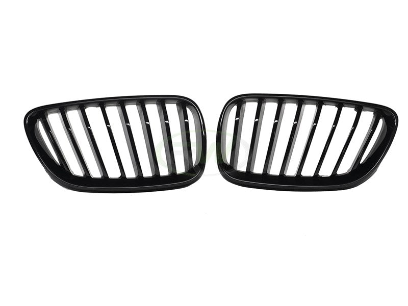 BMW F22 F23 F87 Double Slat Gloss Black Grilles