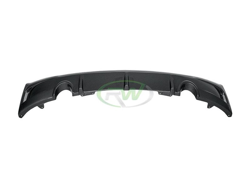 BMW F22 F23 Exotics Style Carbon Fiber Diffuser