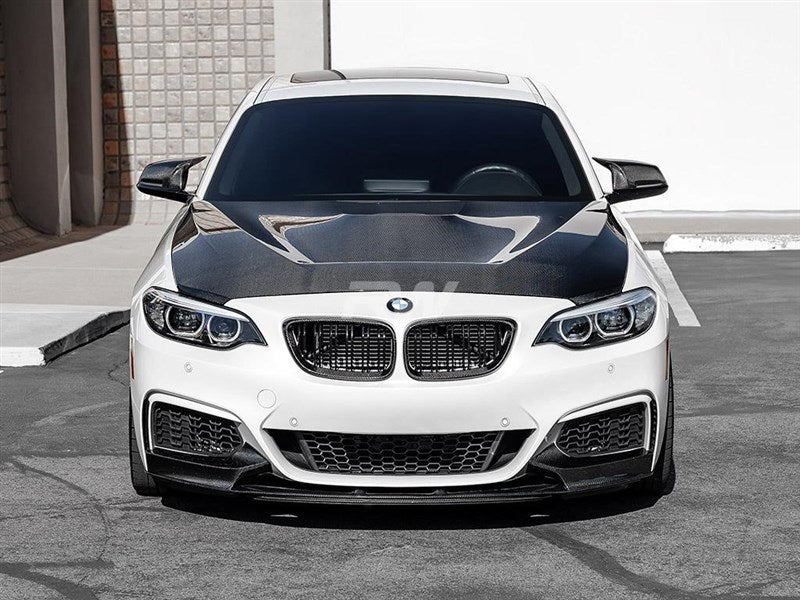BMW F22 F23 Performance Style CF Front Lip Secondary image