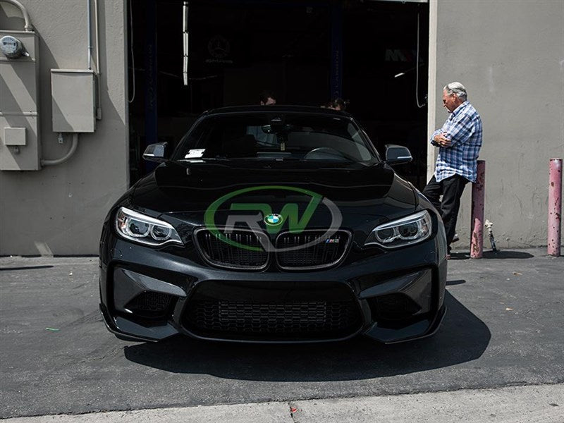 BMW F22 F23 F87 Carbon Fiber Grilles Secondary image