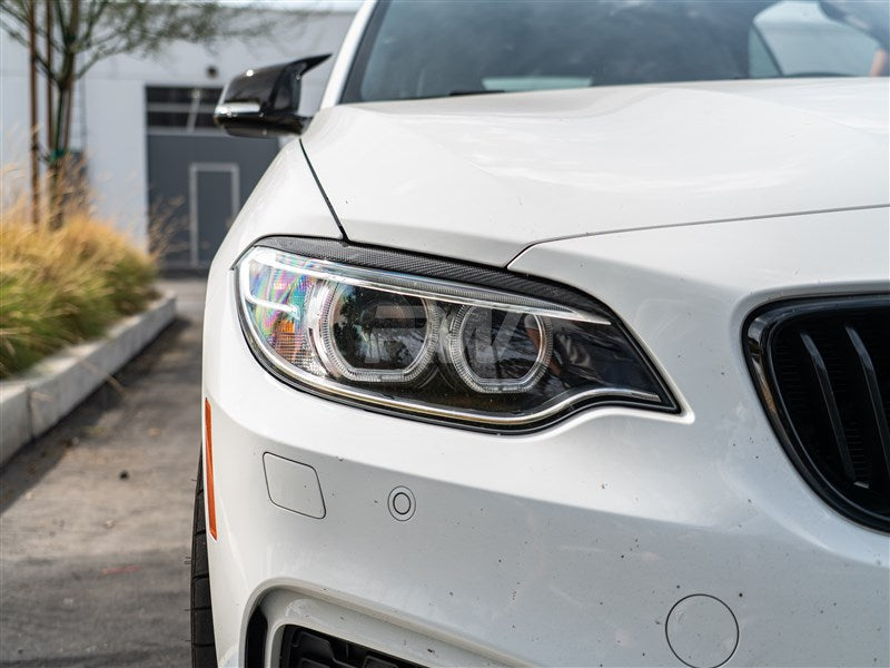 BMW F22 F87 Carbon Fiber Eyelids