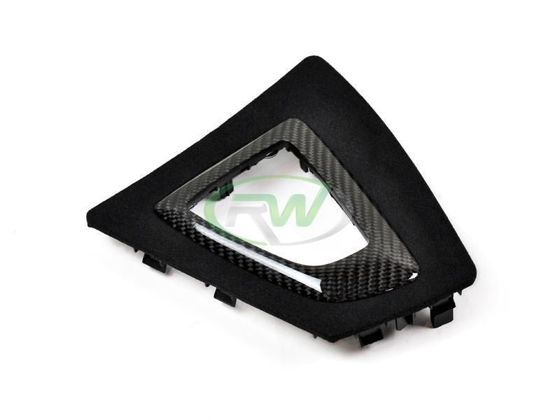 BMW F22 F87 CF / Alcantara Shift Console Trim Secondary image