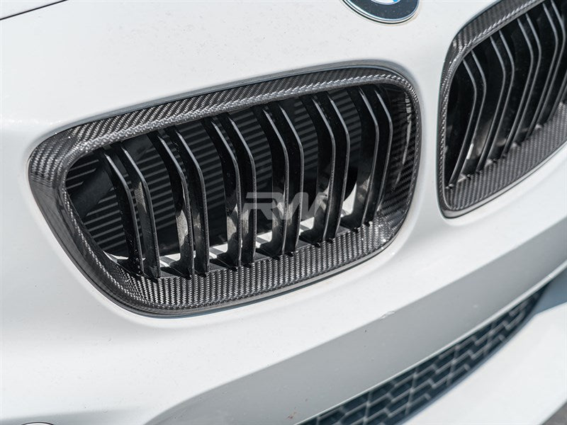 BMW F22 F23 F87 Carbon Fiber Grille Surrounds