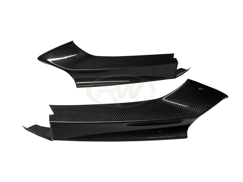 BMW F22 F23 Carbon Fiber Front Splitters