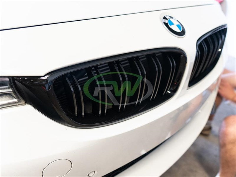 BMW F32 F33 F36 F80 F82 F83 Gloss Black Grilles Secondary image