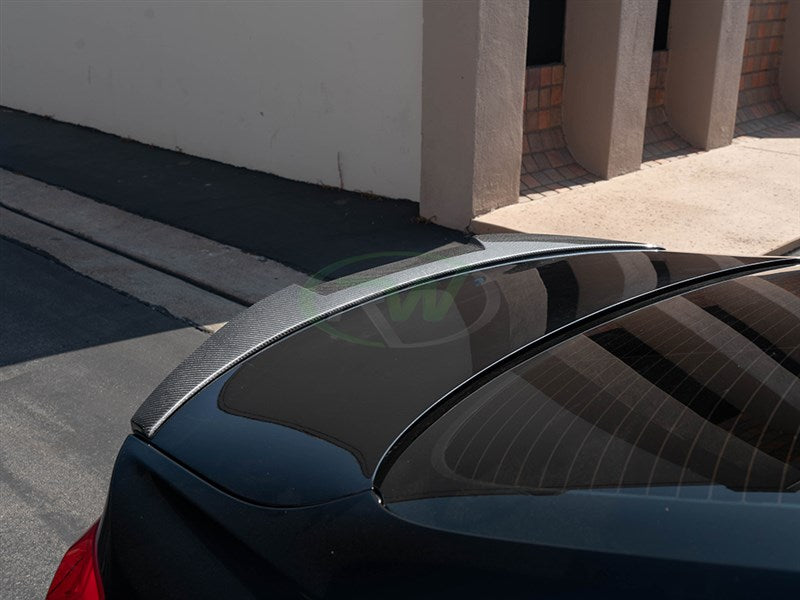 BMW F32 M4 Style Carbon Fiber Trunk Spoiler Secondary image