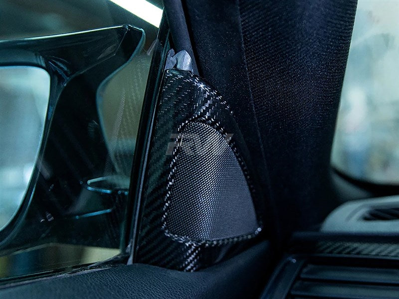 BMW F82 M4 / F32 Carbon Fiber Speaker Trims