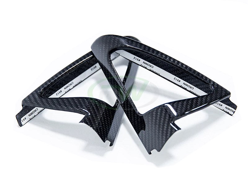 BMW F82 M4 / F32 Carbon Fiber Speaker Trims Secondary image