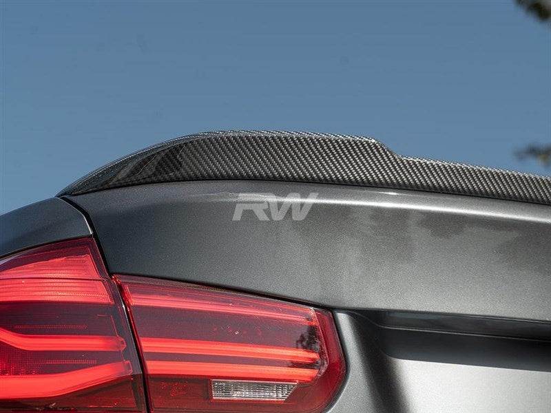 BMW F30 F80 M3 CS Style CF Trunk Spoiler