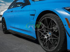 BMW F82 F83 M4 GTX Carbon Side Skirt Extensions