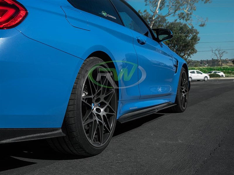 BMW F82 F83 M4 GTX Carbon Side Skirt Extensions