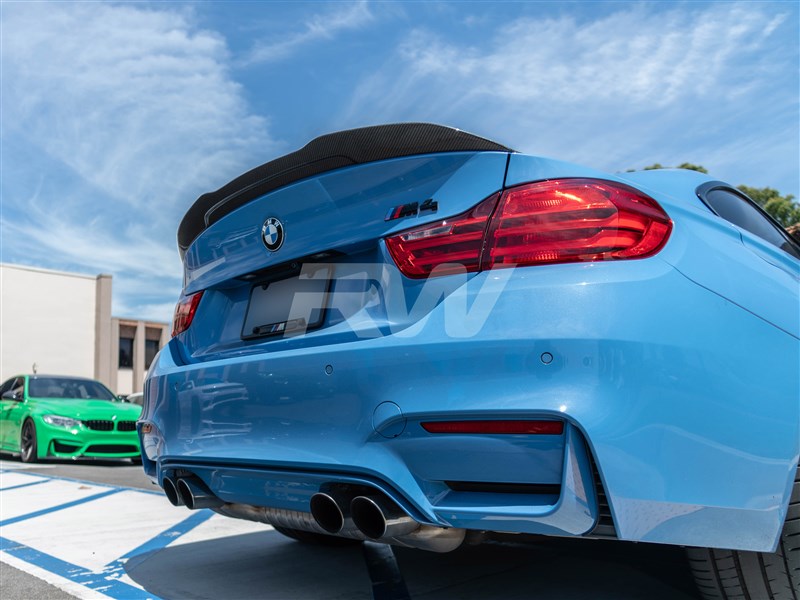 BMW F82 M4 GTX Carbon Fiber Trunk Spoiler