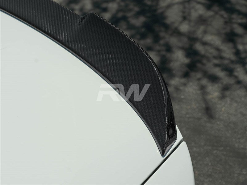 BMW F82 M4 CS Style Carbon Fiber Trunk Spoiler