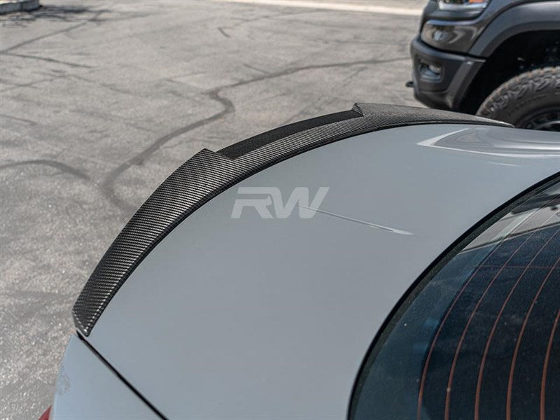 BMW F82 M4 Style Carbon Fiber Trunk Spoiler Secondary image