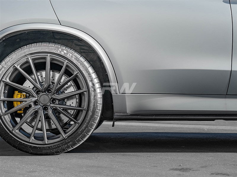 BMW F16 X6 F86 X6M CF Side Skirt Extensions
