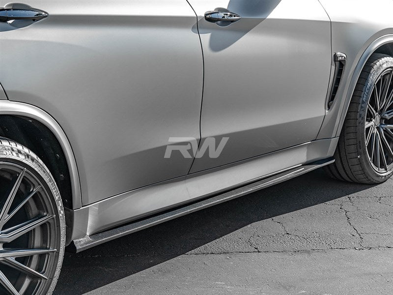 BMW F15 X5 F85 X5M CF Side Skirt Extensions