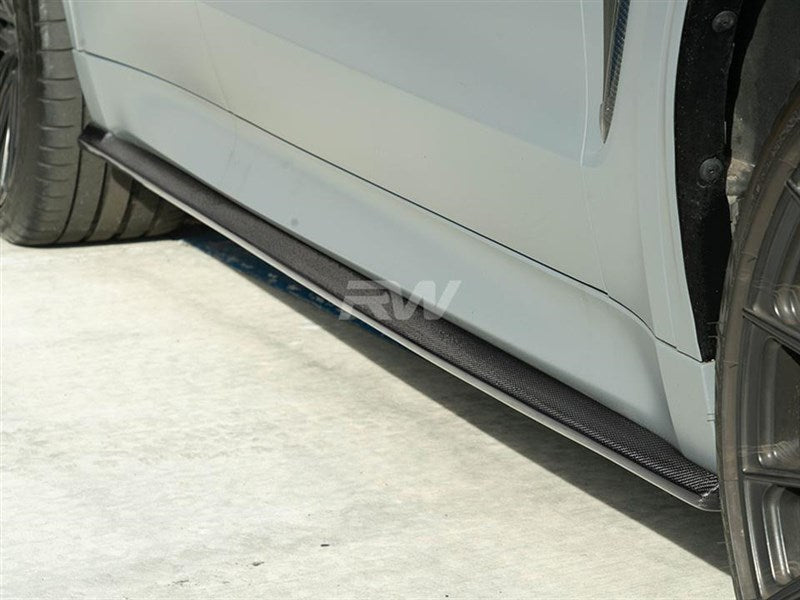 BMW F15 X5 F85 X5M CF Side Skirt Extensions