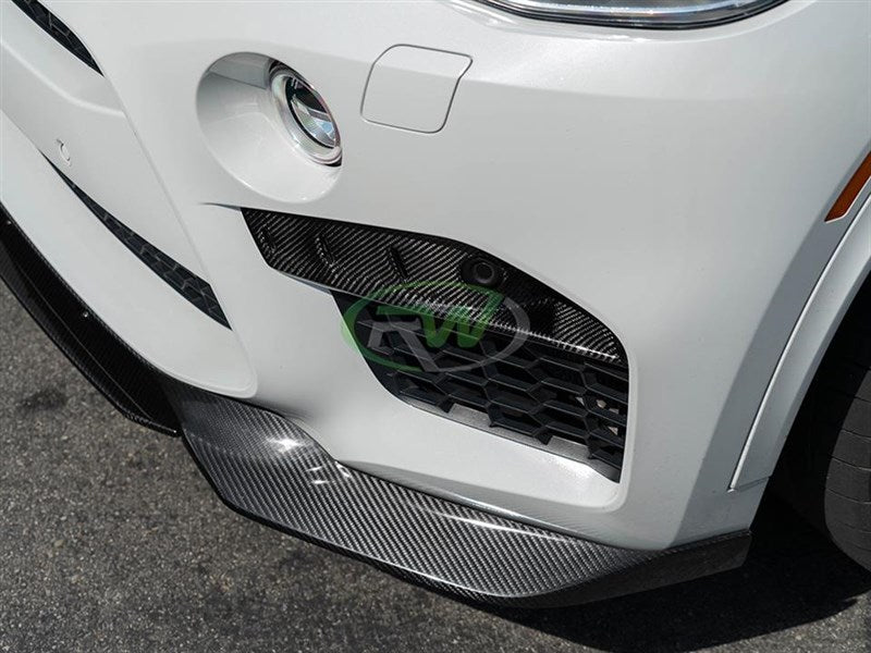 BMW F85 X5M/F86 X6M CF Upper Splitters