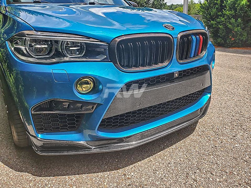 BMW F85 X5M F86 X6M CF Front Bumper Trim
