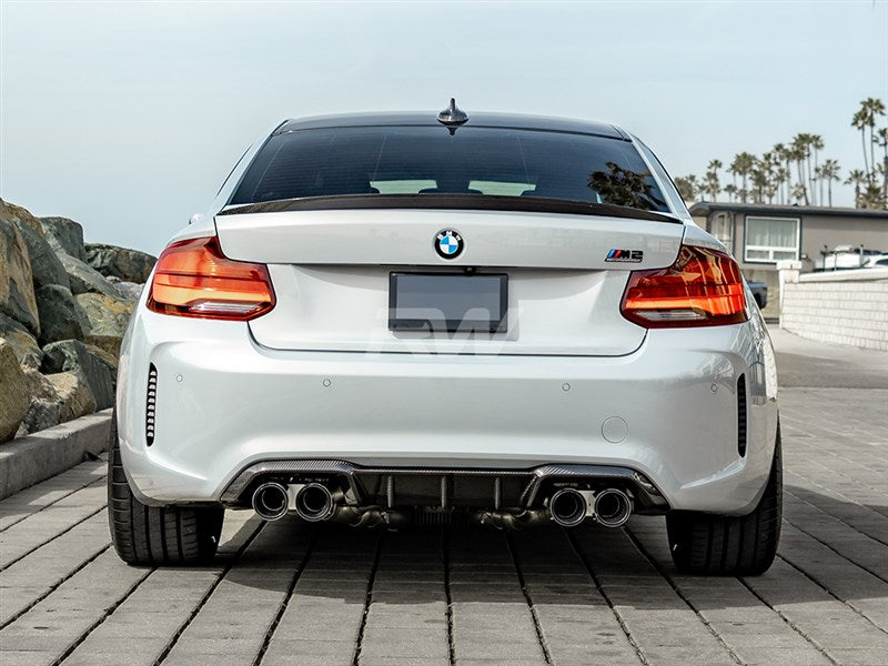 BMW F87 M2 Performance Style CF Rear Diffuser