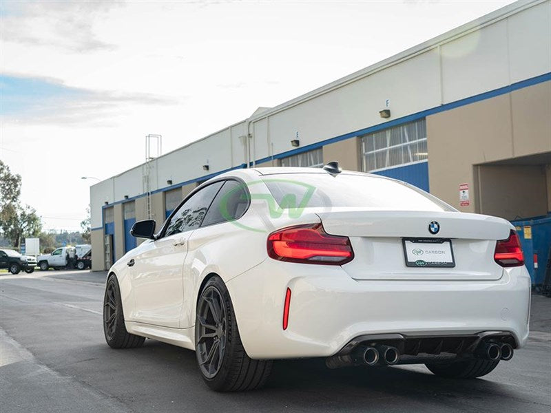 BMW F87 M2 Performance Style CF Rear Diffuser