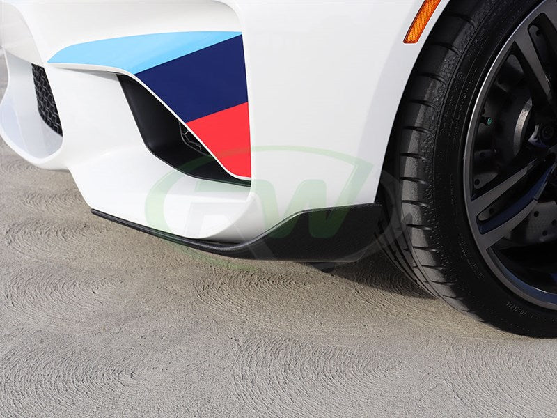 BMW F87 M2 Performance Style Front CF Splitters
