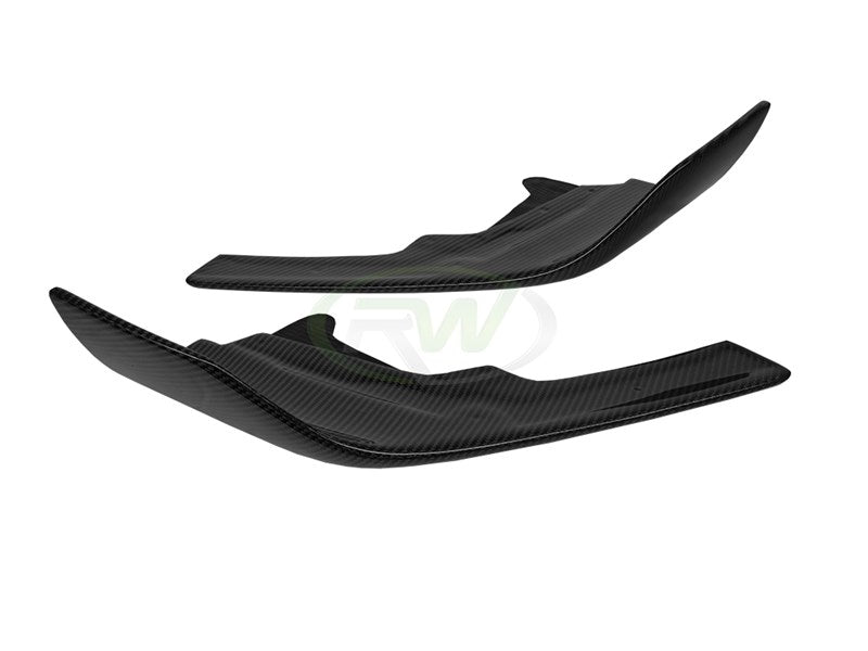 BMW F87 M2 Performance Style Front CF Splitters
