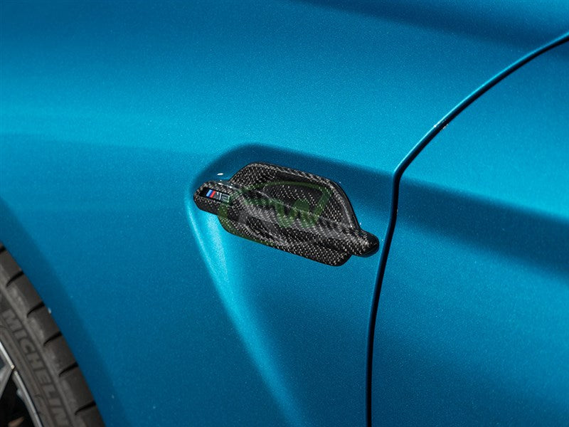 BMW F87 M2 Carbon Fiber Fender Trims