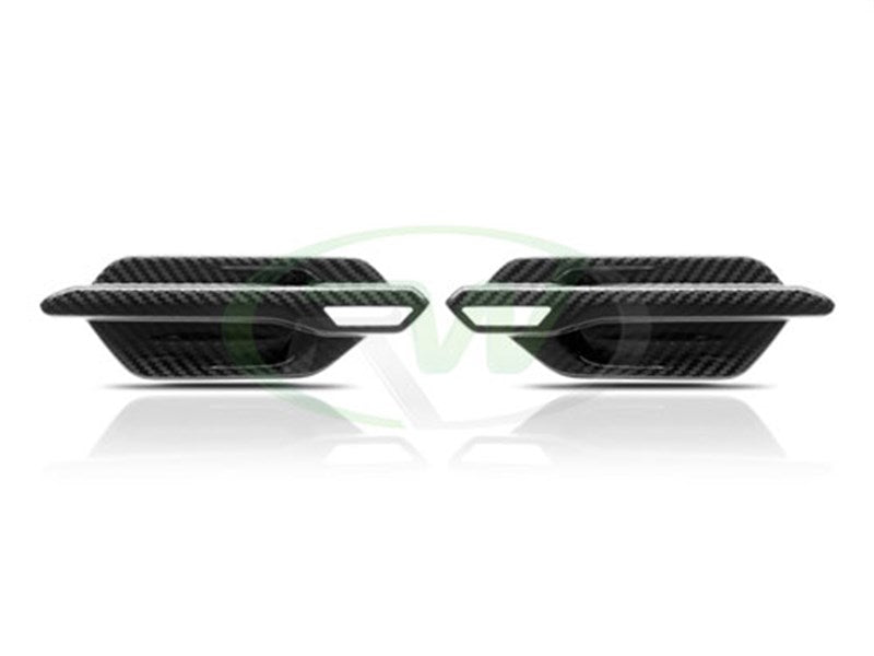 BMW F87 M2 Carbon Fiber Fender Trims