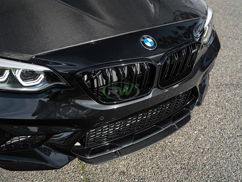 BMW F87 M2 Center Carbon Fiber Front Lip