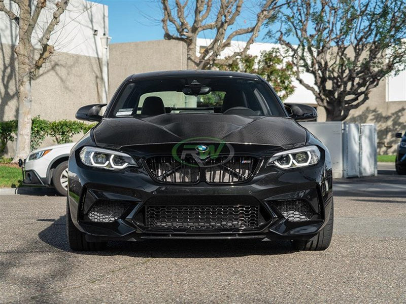 BMW F87 M2 Center Carbon Fiber Front Lip