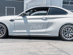 BMW F87 M2 RWS CF Side Skirt Extensions
