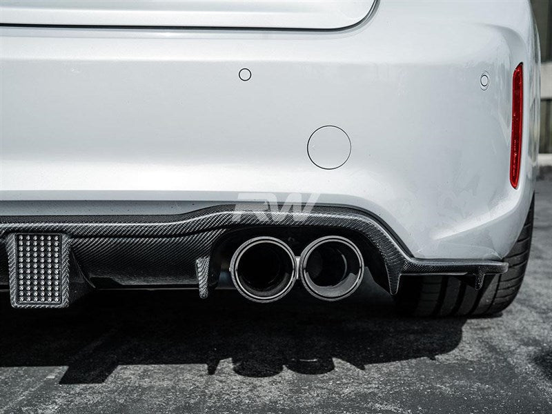BMW F87 M2 Carbon Fiber Kholen Style Diffuser