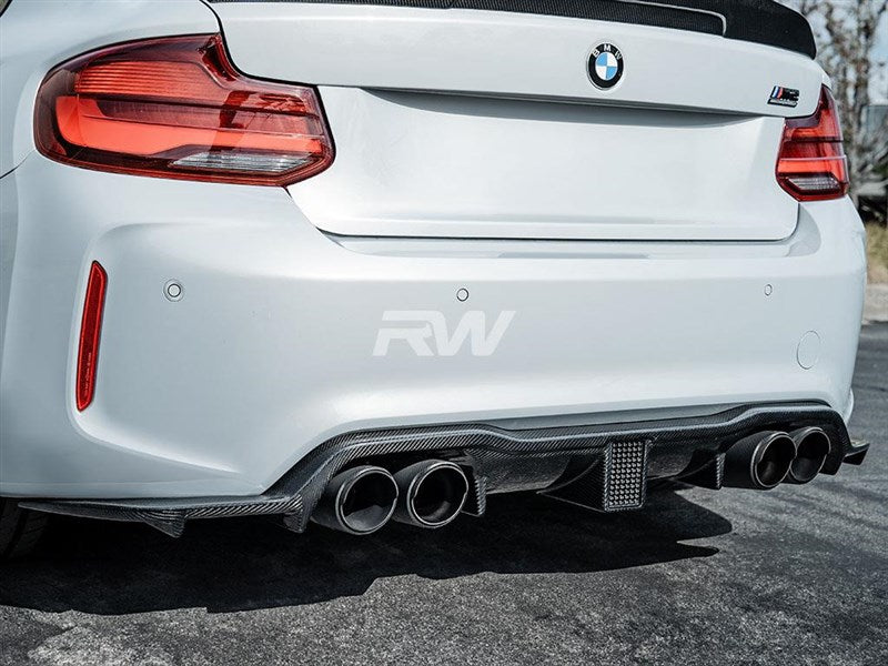 BMW F87 M2 Carbon Fiber Kholen Style Diffuser