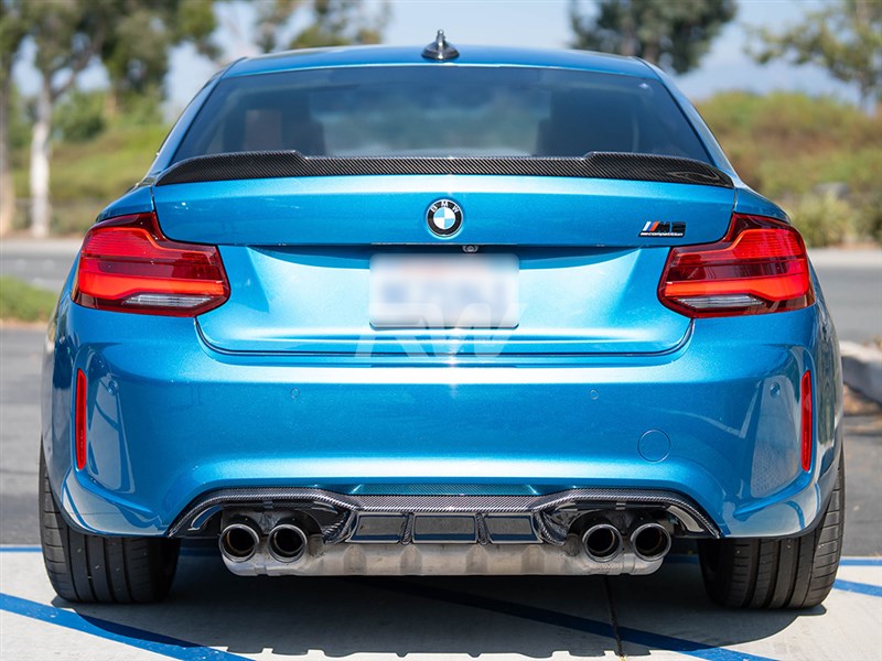 BMW F87 M2 DTM Carbon Fiber Rear Diffuser