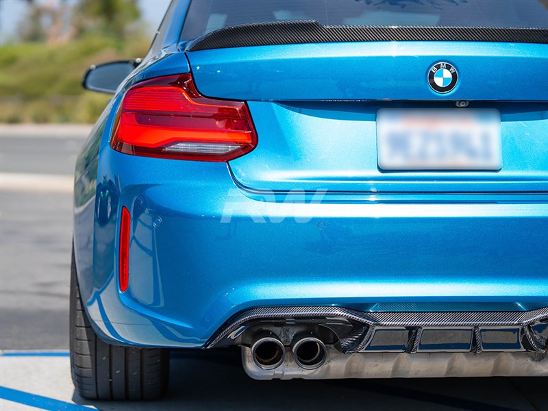 BMW F87 M2 DTM Carbon Fiber Rear Diffuser