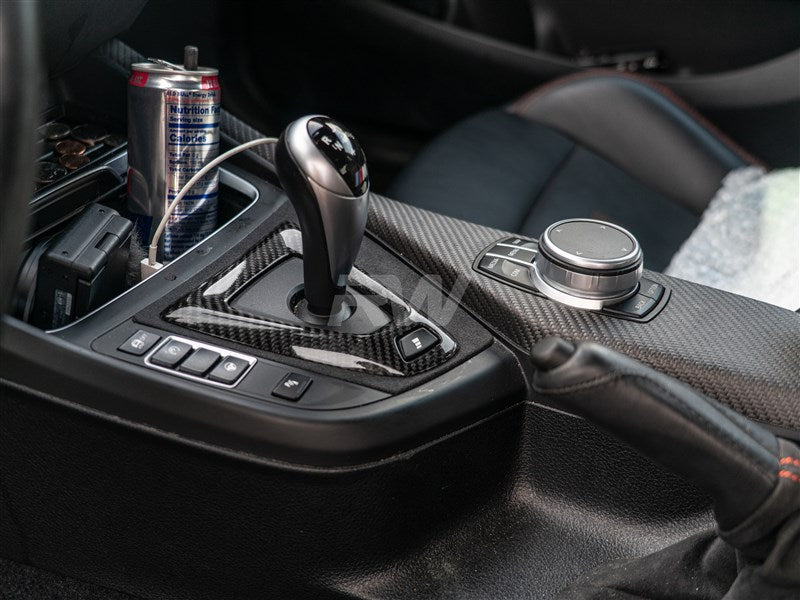 BMW F87 M2 Comp/CS CF Alcantara Console Trim