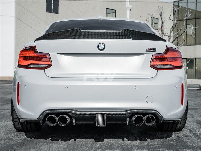 BMW F22/F87 GTX V2 Carbon Fiber Trunk Spoiler Secondary image