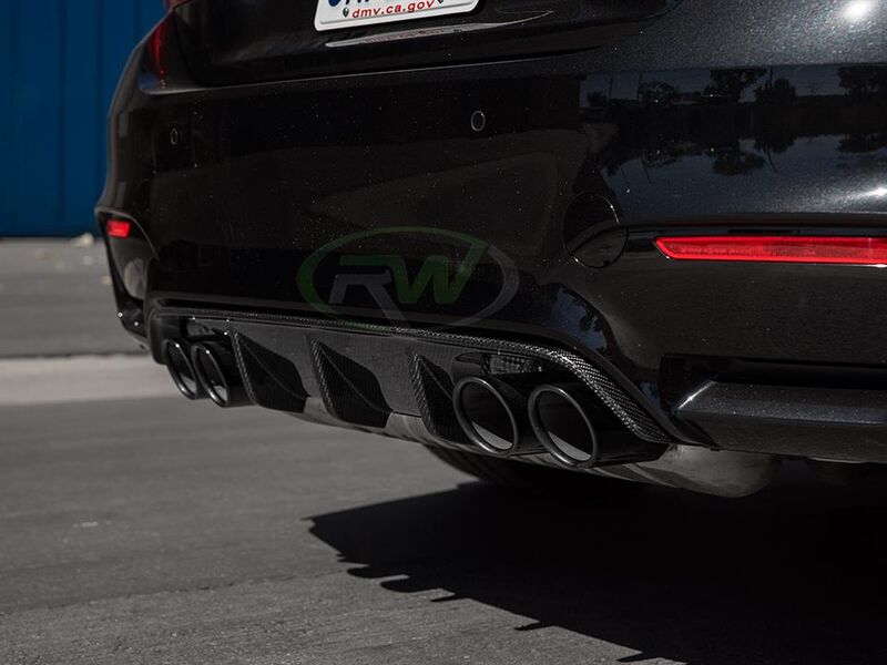BMW F8X M3 & M4 CF Performance Style Diffuser