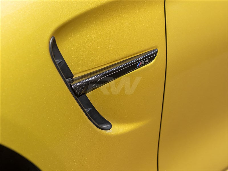BMW F8X M3 & M4 Carbon Fiber Fender Trim