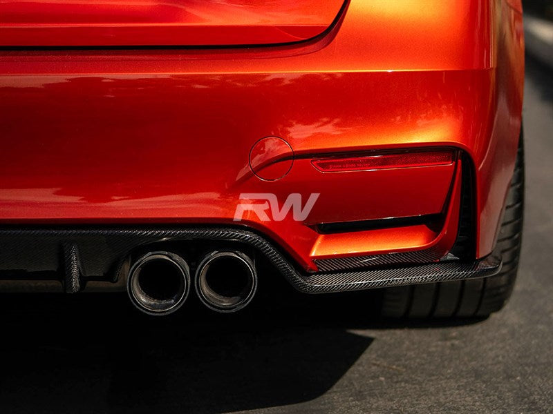 BMW F8X M3 M4 3D Style Carbon Fiber Diffuser Secondary image